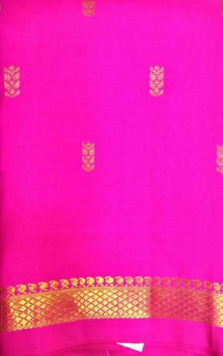 THIRUBHUVANAM PURE ZARI SILK SAREE 550MTS